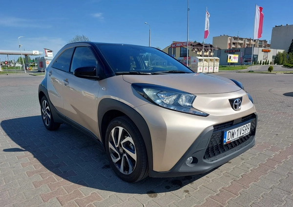 Toyota Aygo X cena 71900 przebieg: 7780, rok produkcji 2023 z Wieluń małe 56